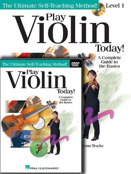 portada Play Violin Today! Beginner's Pack: Level 1 Book/Online Audio/DVD Pack (en Inglés)