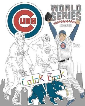portada Chicago Cubs World Series Champions: A Detailed Coloring Book for Adults and Kids