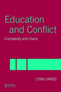 portada education and conflict: complexity and chaos (en Inglés)