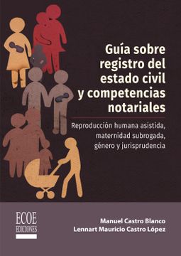 portada Guia Sobre Registro del Estado Civil y Competencias Notariales