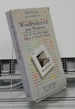 portada Wordperfect, Version 6. 0 Para Windows