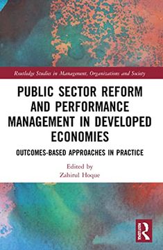 portada Public Sector Reform and Performance Management in Developed Economies (Routledge Studies in Management, Organizations and Society) (en Inglés)