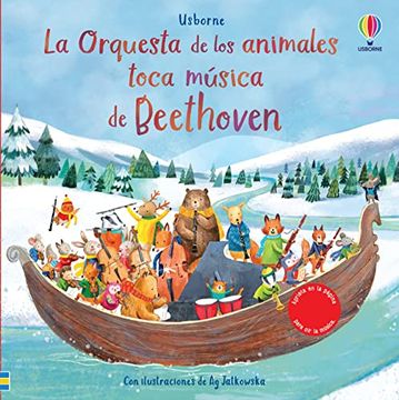 portada La Orquesta de los Animales Toca Musica de Beethoven (la Orquesta de los Animales, 1)