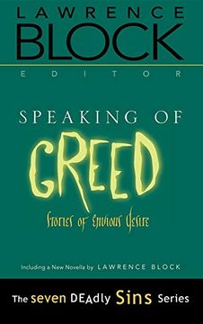 portada Speaking of Greed: Stories of Envious Desire (in English)