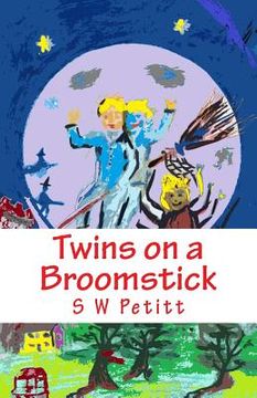 portada Twins on a Broomstick: A Magical Adventure Awaits (en Inglés)