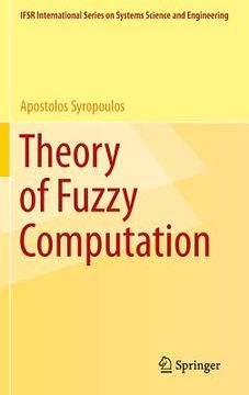 portada Theory of Fuzzy Computation (en Inglés)