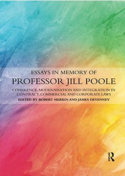 portada Essays in Memory of Professor Jill Poole (en Inglés)