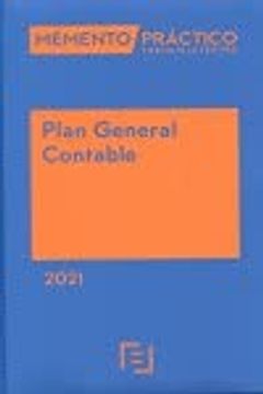 portada Memento Plan General Contable 2021
