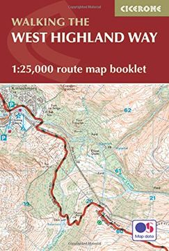 portada West Highland Way Map Booklet: 1:25,000 OS Route Mapping (British Long Distance Trails)