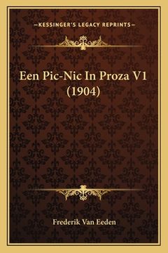 portada Een Pic-Nic In Proza V1 (1904)