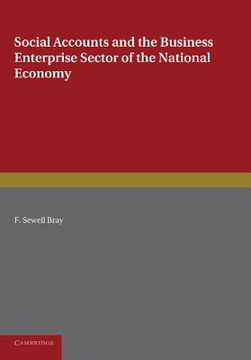portada Social Accounts and the Business Enterprise Sector of the National Economy (en Inglés)