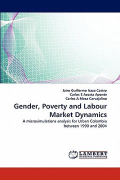 portada gender, poverty and labour market dynamics (en Inglés)