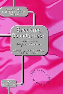 portada breaking boundaries: women in higher education