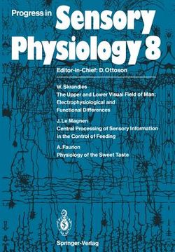 portada progress in sensory physiology (en Inglés)