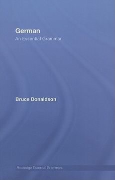 portada german: an essential grammar (en Inglés)