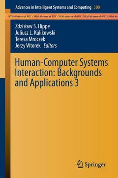 portada Human-Computer Systems Interaction: Backgrounds and Applications 3 (en Inglés)