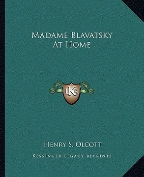 portada madame blavatsky at home (in English)