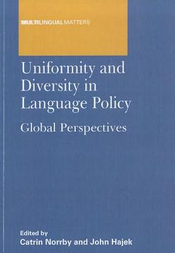 portada uniformity and diversity in language policy