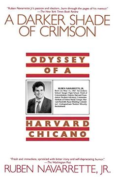 portada Darker Shade of Crimson: Odyssey of a Harvard Chicano (en Inglés)