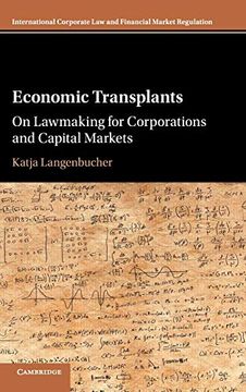 portada Economic Transplants (International Corporate law and Financial Market Regulation) (in English)