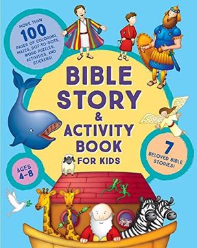 portada Bible Story and Activity Book for Kids (libro en Inglés)