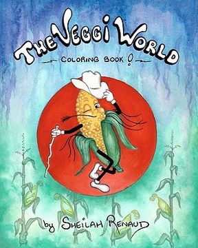 portada the veggi world coloring book (in English)