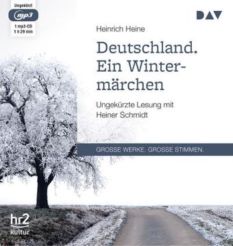 portada Deutschland. Ein Wintermärchen: Ungekürzte Lesung mit Heiner Schmidt (1 Mp3-Cd) (en Alemán)