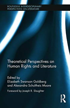 portada Theoretical Perspectives on Human Rights and Literature (Routledge Interdisciplinary Perspectives on Literature) (en Inglés)