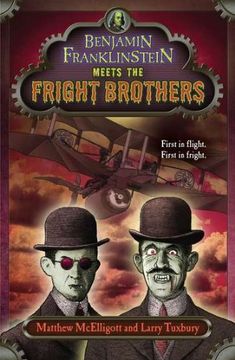 portada Benjamin Franklinstein Meets the Fright Brothers (in English)