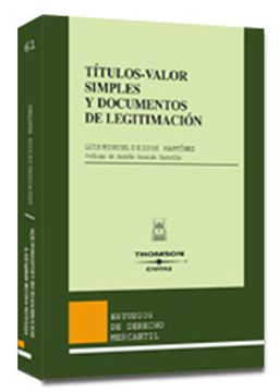 portada Titulos-Valor Simples y Documentos de Legitimacion