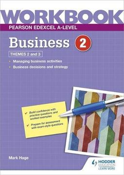 portada Pearson Edexcel A-Level Business Workbook 2 
