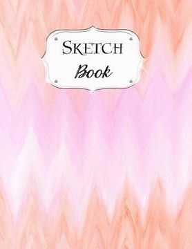 portada Sketch Book: Watercolor Sketchbook Scetchpad for Drawing or Doodling Notebook Pad for Creative Artists #2 Pink Orange (in English)