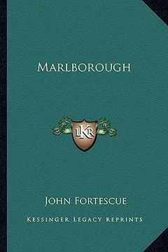 portada marlborough (en Inglés)