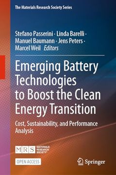 portada Emerging Battery Technologies to Boost the Clean Energy Transition: Cost, Sustainability, and Performance Analysis (in English)