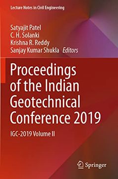 portada Proceedings of the Indian Geotechnical Conference 2019 (en Inglés)