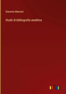 portada Studii di Bibliografia Analitica (en Italiano)