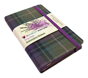 portada Heather Tartan: Pocket: 14 x 9cm: Scottish Traditions: Waverley Genuine Tartan Cloth Commonplace Not (Waverley Scotland Tartan Cloth Nots)