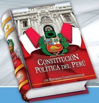 portada Constitucion Politica del Peru (Tapa de Lujo) (Mini Libro)