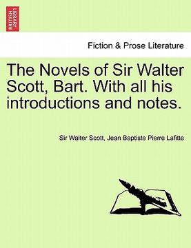 portada the novels of sir walter scott, bart. with all his introductions and notes. vol. vi.