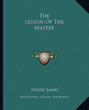 portada the lesson of the master