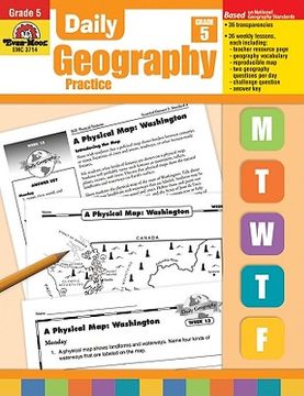 portada daily geography practice grade 5: emc 3714 (in English)