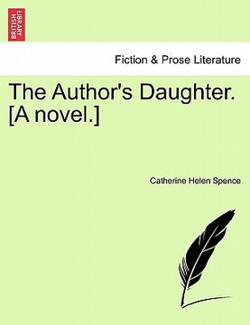 portada the author's daughter. [a novel.] (en Inglés)