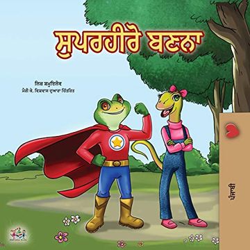 portada Being a Superhero (Punjabi Book for Kids -India) (Punjabi Bedtime Collection - India) (in Punjabi)