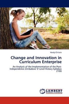 portada change and innovation in curriculum enterprise (en Inglés)