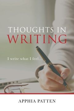 portada Thoughts in Writing