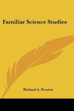 portada familiar science studies (en Inglés)
