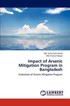portada impact of arsenic mitigation program in bangladesh (en Inglés)