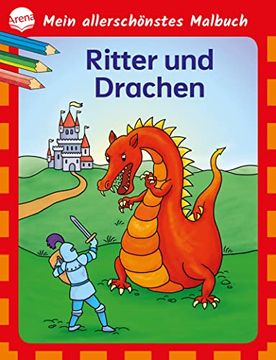 portada Mein Allerschönstes Malbuch. Ritter und Drachen (in German)