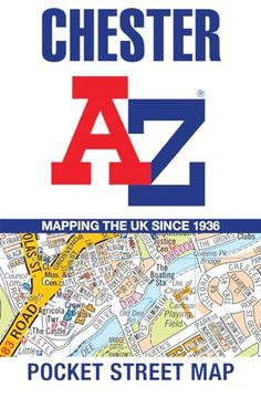 portada Chester a-z Pocket Street map (in English)