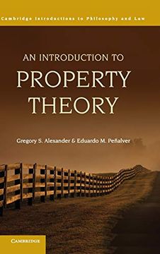 portada An Introduction to Property Theory (Cambridge Introductions to Philosophy and Law) (en Inglés)